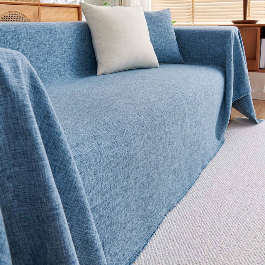 Cotton Linen Couch Cover