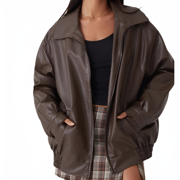Women’s Oversized Bomber Jacket