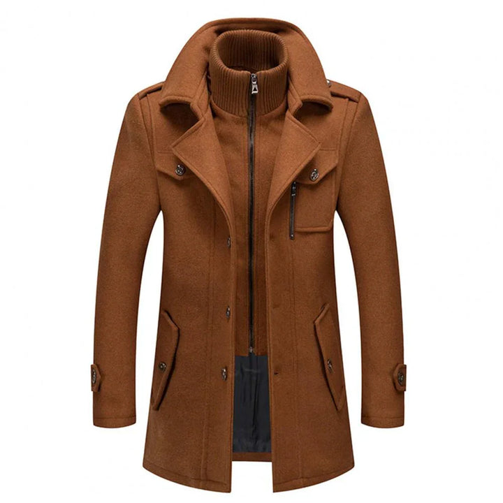 Two-Piece Winter Coat for Men: Warmth and Style Combined