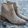 Trendy Studded Ankle Booties