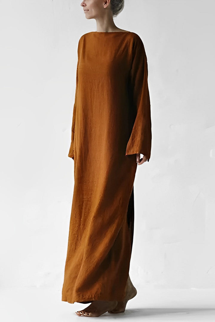 Stylish Maxi Dress with Bow Detail