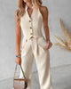 Svetlana – Jumpsuit with Button Details for women