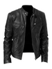 Joren™ | Timeless Leather Jacket with Zip