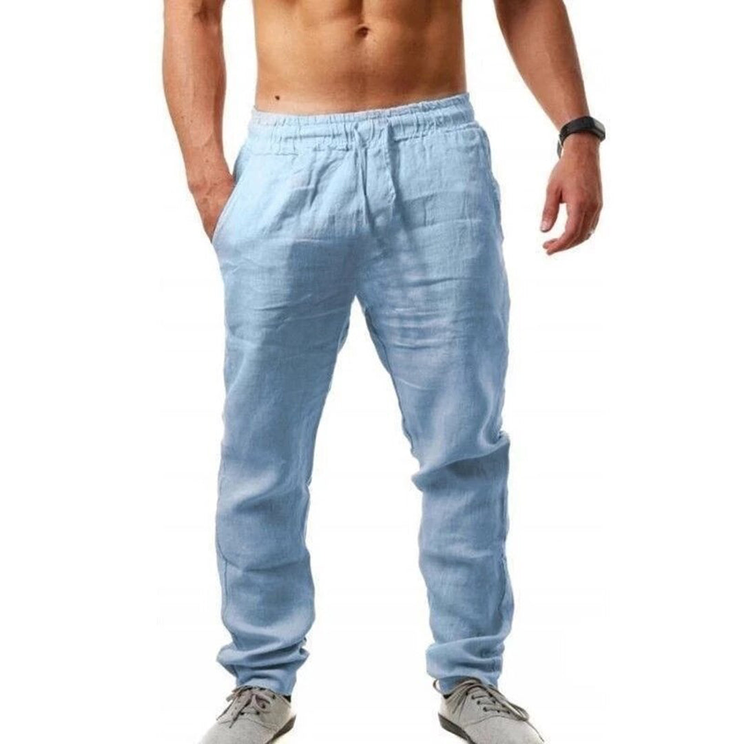 Airy Linen Pants for Men - Noah