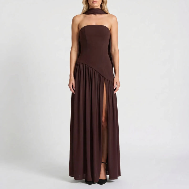 DrapelléFloor-Length Draped Maxi Dress