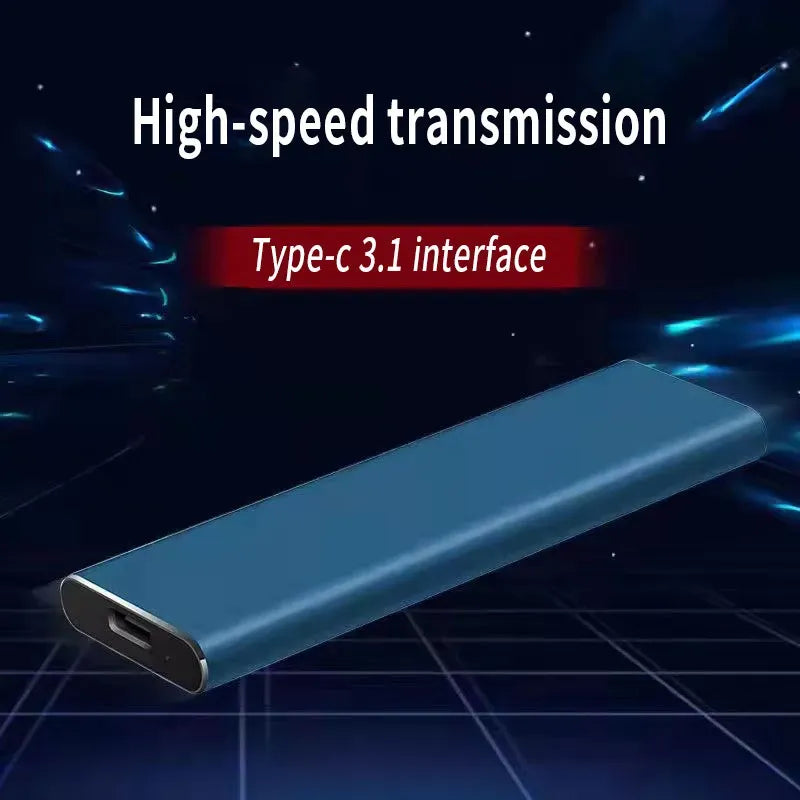 Ultra-Portable External Hard Drive 4TB USB-C – Durable Data Storage