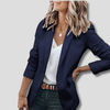 Elegant Women's Blazer with Vintage Look