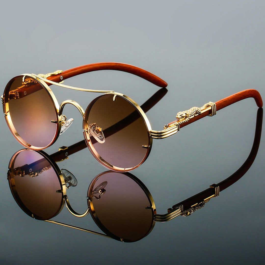 Retro Polarised Sunglasses with UV400 Protection