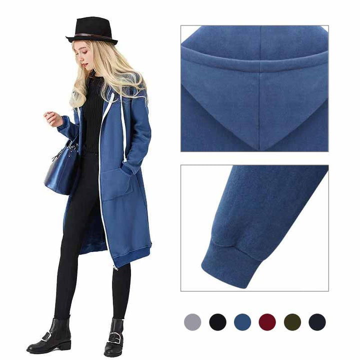 Casual Long Women's Cardigan - CozyZip