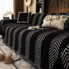 Herringbone Chenille Durable Throw Sofa Cover