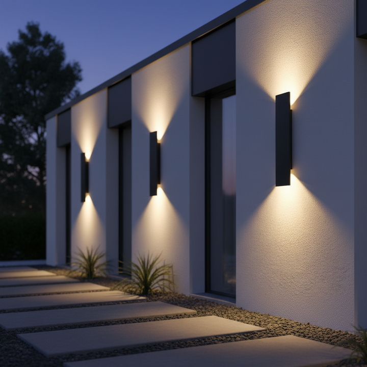 IP65 Waterproof Aluminum Outdoor Wall Light – Modern LED Wall Lamp
