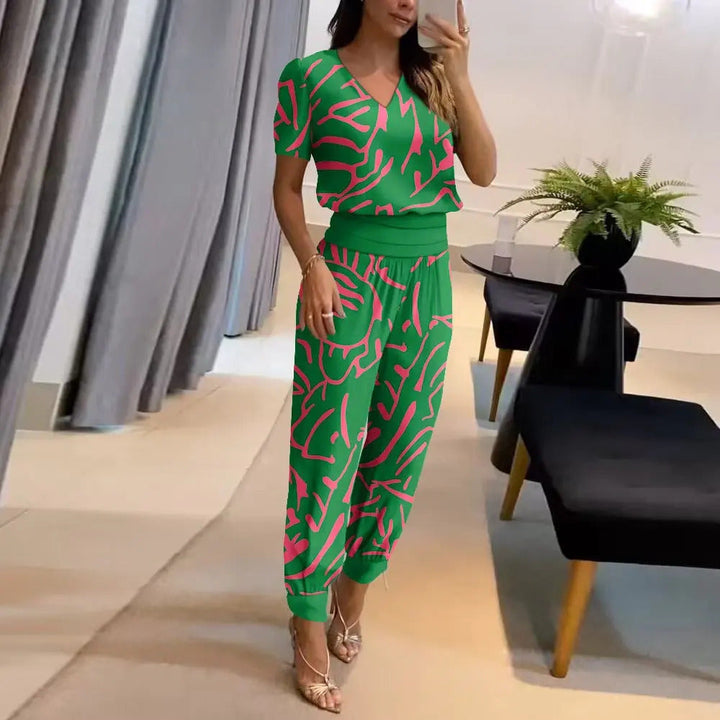 Tabea – Stylish Printed Chic Jumpsuit for Women