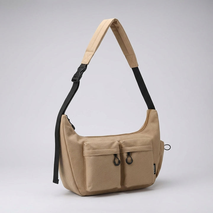 Large Canvas Crossbody Bag - UrbanLoom