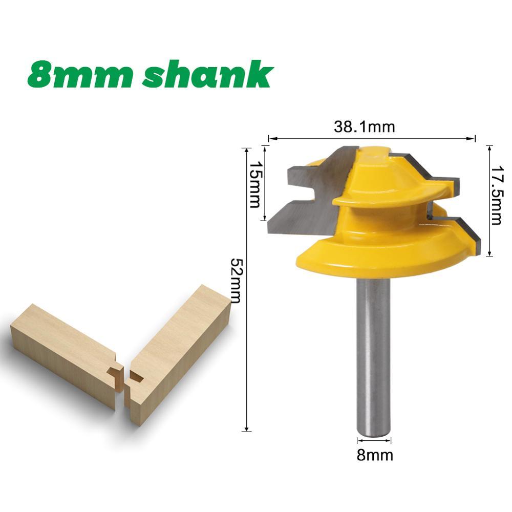 45° Lock Mitre Router Bit