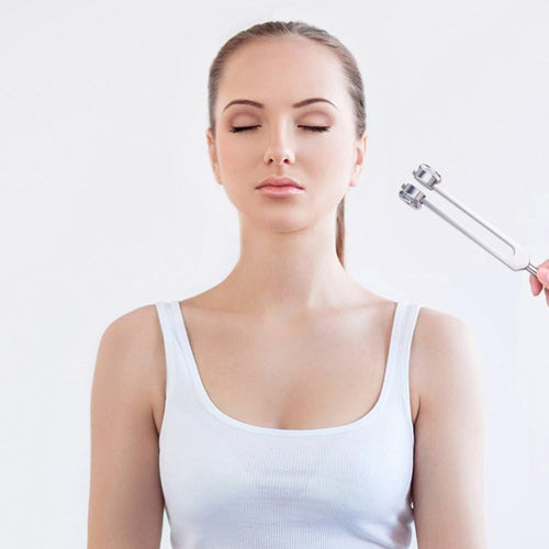 AuraVibe Precision Healing Fork | 128Hz Tuning Fork for Improved Self-Healing and Wellbeing
