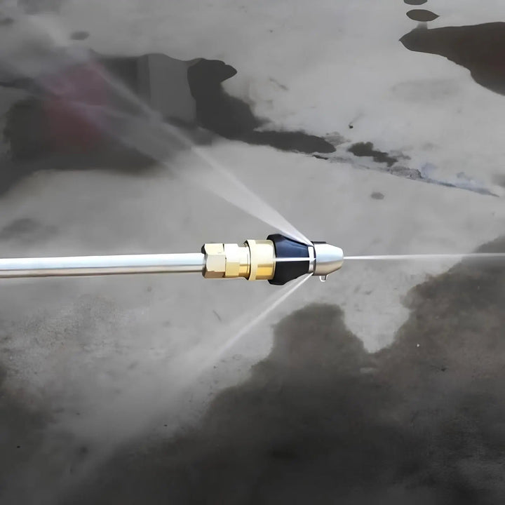High-Pressure Water Jet Nozzle for Drain Cleaning - Chemical-Free