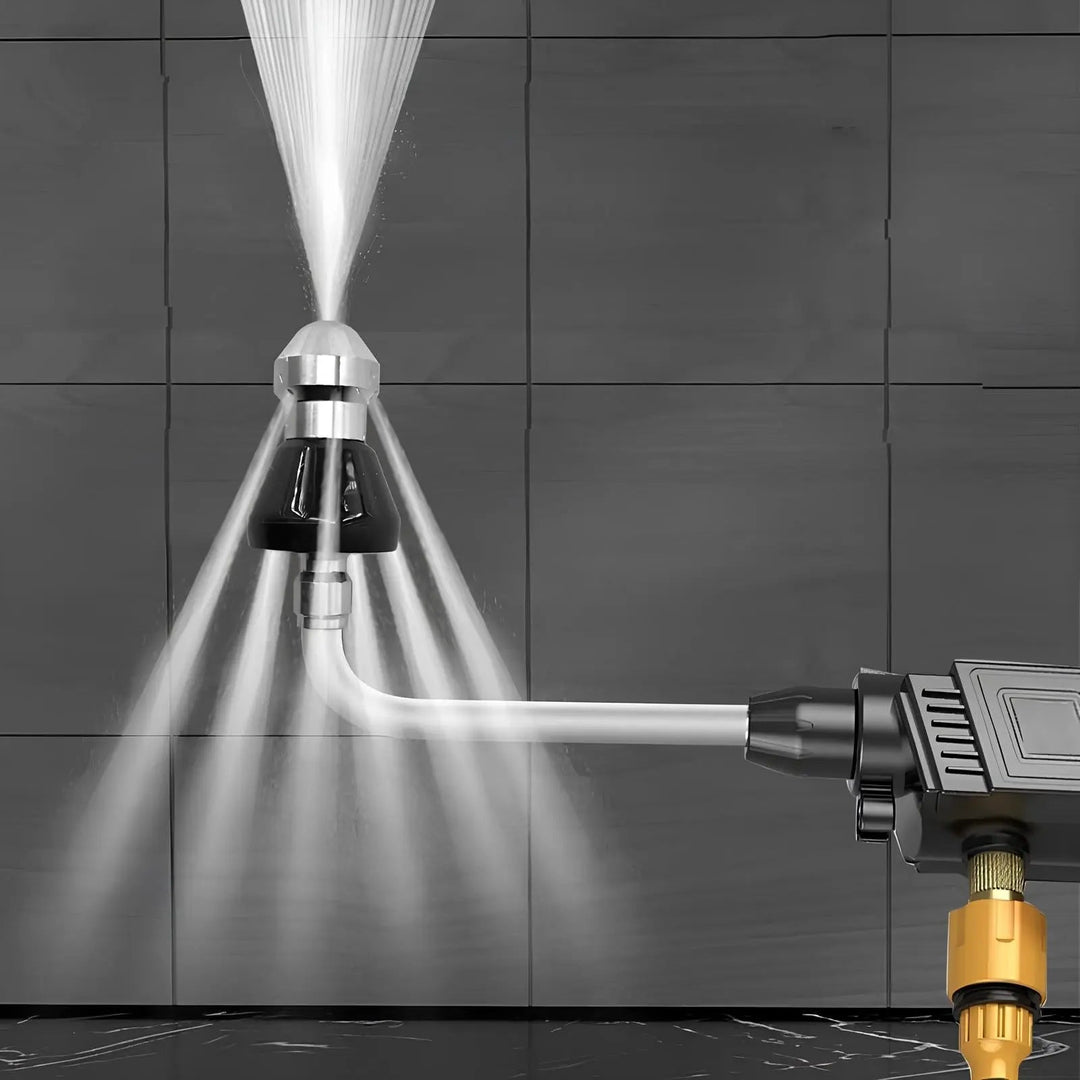 High-Pressure Water Jet Nozzle for Drain Cleaning - Chemical-Free