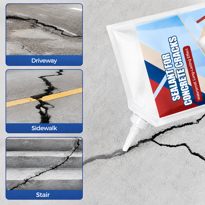High-Performance Concrete Crack Sealant | Waterproof & Weather-Resistant