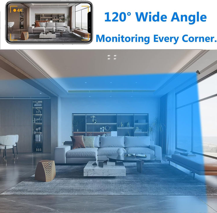 Indoor Camera | Night Vision & Motion Detection | Wi-Fi Access
