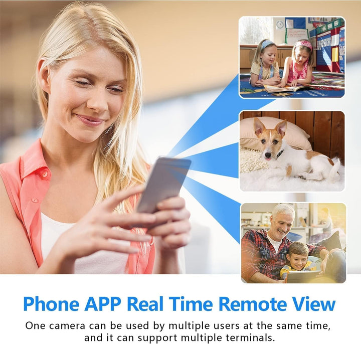 Indoor Camera | Night Vision & Motion Detection | Wi-Fi Access