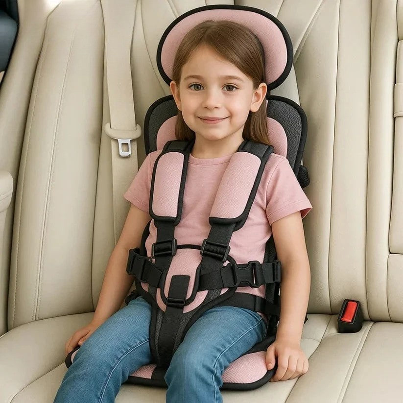 Kids' Booster Seat | Foldable Travel Booster Seat | Quick Setup with Harness System | GoSeat