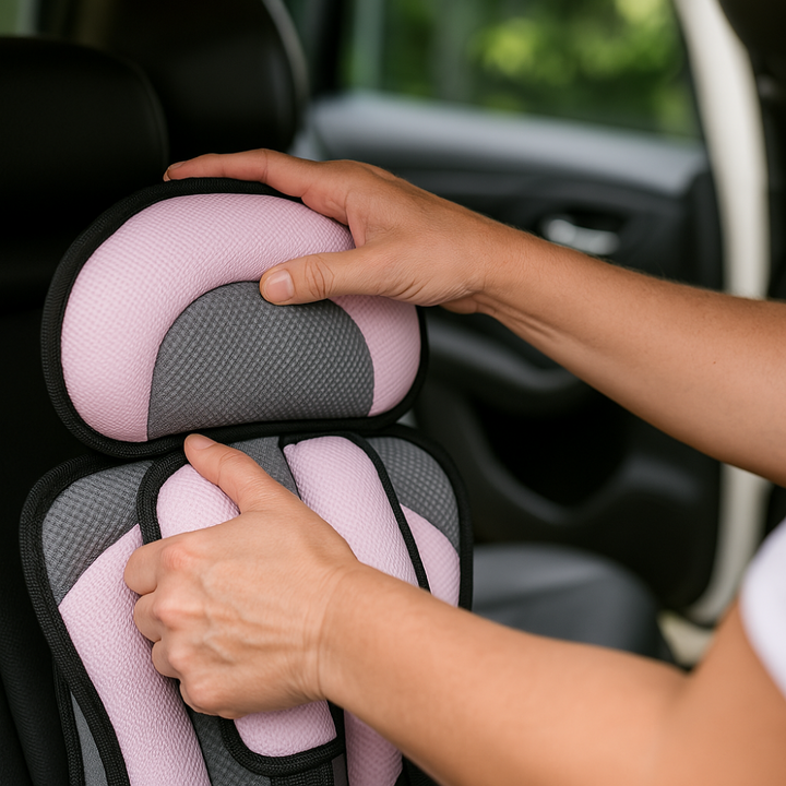 Car Seat Protector | Five-Point Harness | Breathable & Adjustable | Nestride