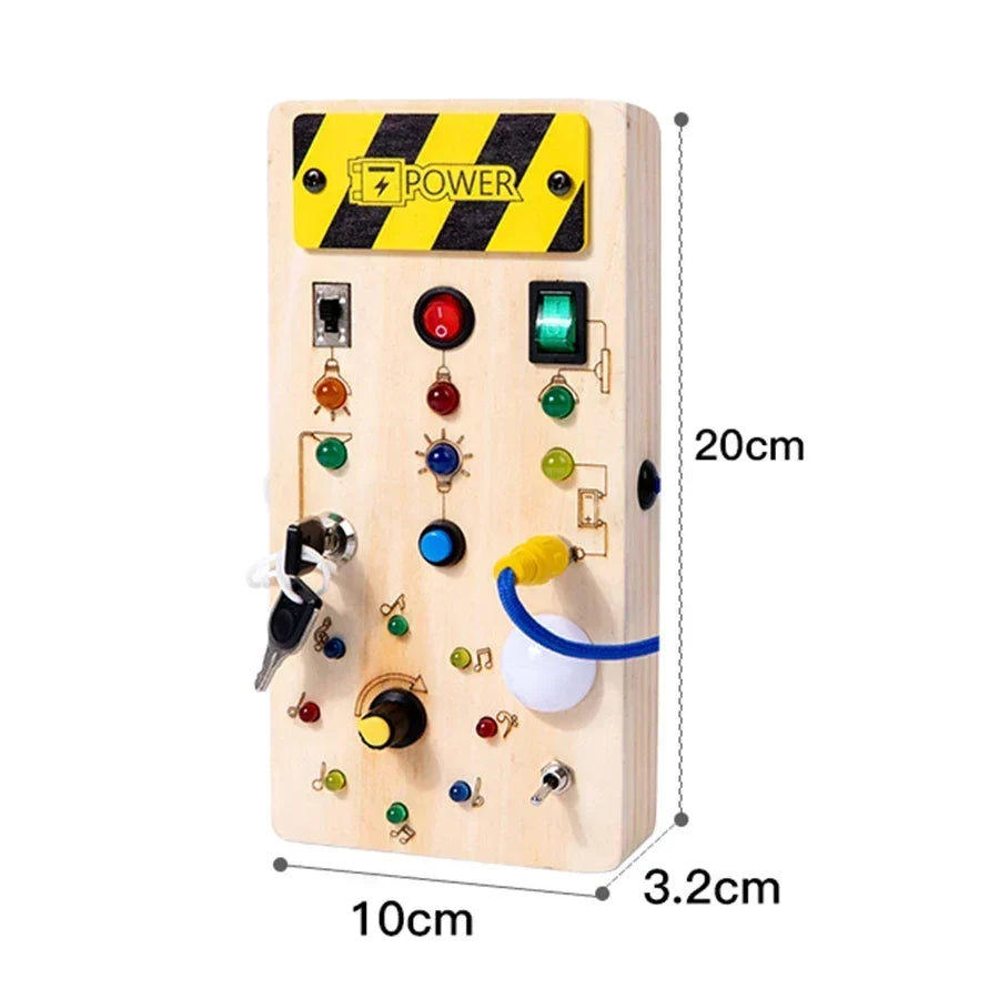 Montessori LED Activity Board – Learn Through Play