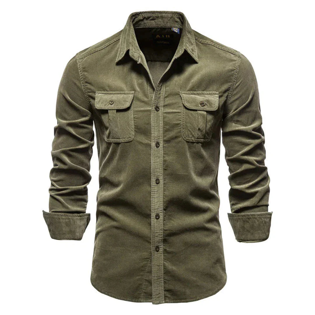 Classic Corduroy Shirt for Men
