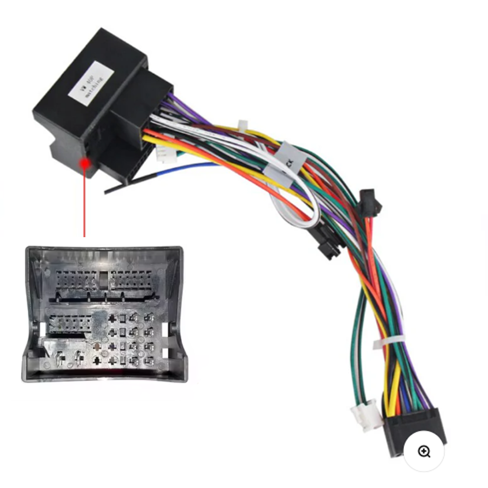 MQB - ISO layout - Android car radio - Volkswagen car