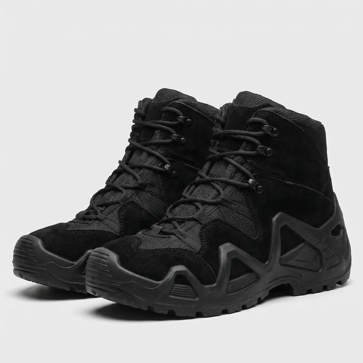 Mid-Height Tactical Lace-Up Boots - Dusktrail
