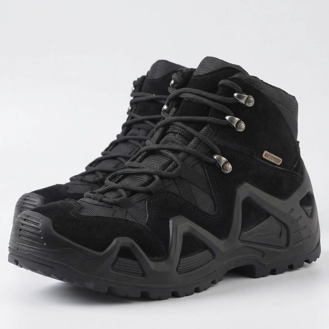 Mid-Height Tactical Lace-Up Boots - Dusktrail