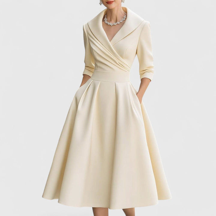 Women's midi dress | Elegant and timeless A-line style