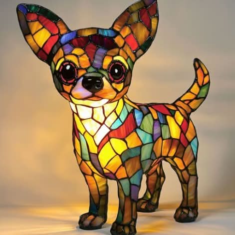Night Light Design Lamp for Pets | Warm Light | USB Operation with Switch | GlowPaws
