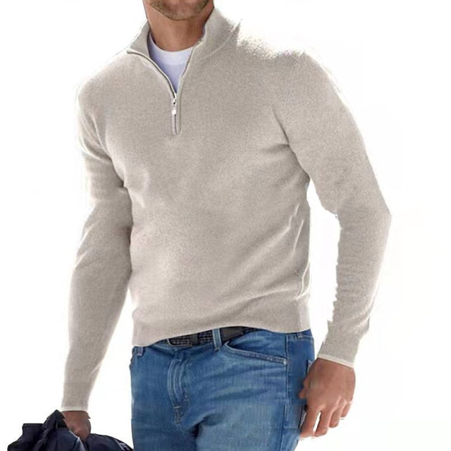 Merino Men's V-Neck Sweater - Torino