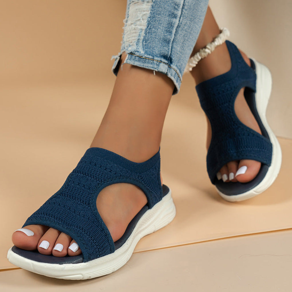 Ortho Cushioned Knit Upper Sport Sandals