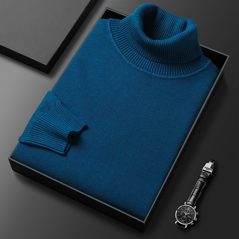 Men’s Knit Turtleneck Pullover
