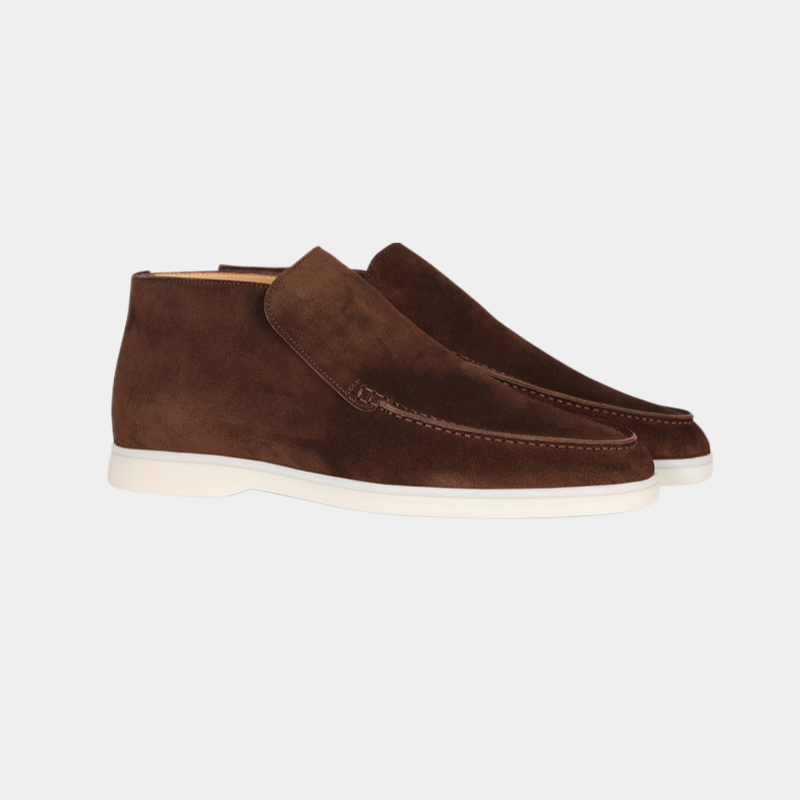 Elegant Calf Suede Men's Loafer Understated Sophistication for Every Occasion