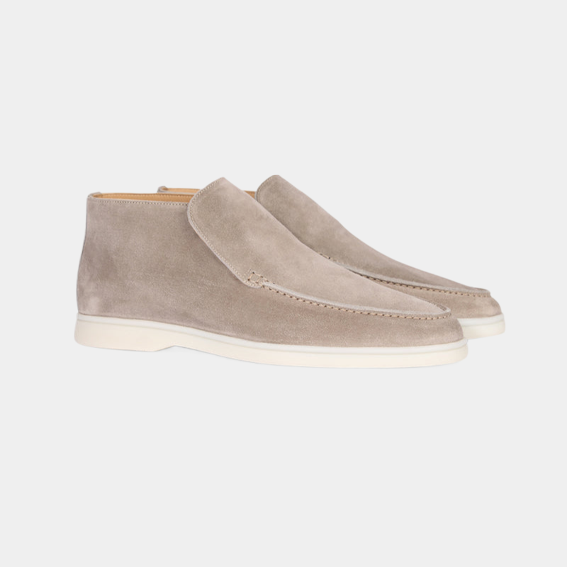 Elegant Calf Suede Men's Loafer Understated Sophistication for Every Occasion
