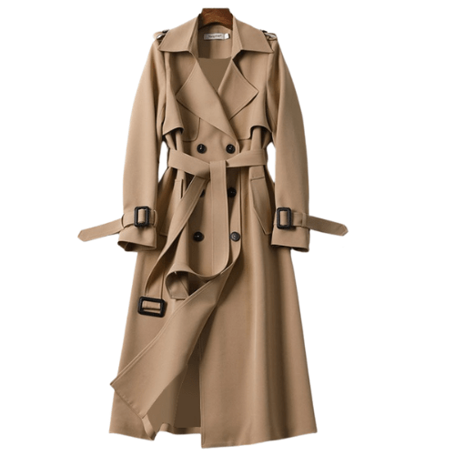 Vintage Trendy Trench Coat for Women Timeless Edge with Modern Appeal