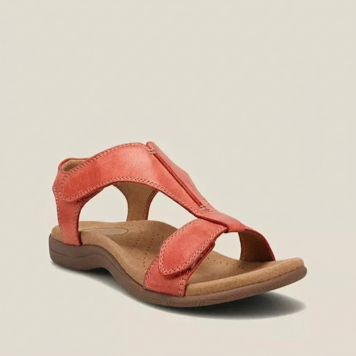 Women’s Platform Wedge Sandals with Velcro Straps