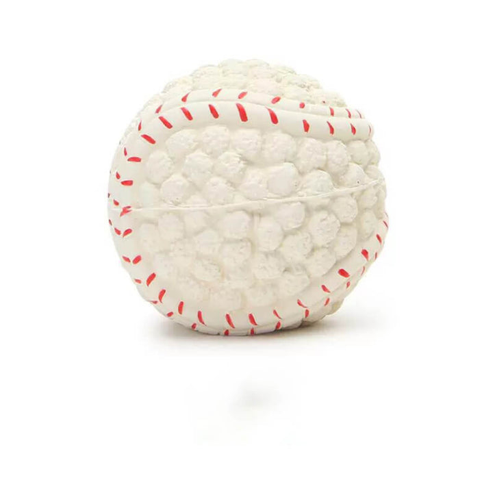 Pet Latex Squeaky Ball Toy Durable Interactive Dog Chew Toy