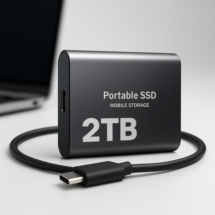 External SSD 2TB – High-Speed USB-C Storage