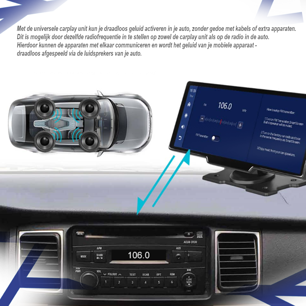 Universal CarPlay & Android Auto system