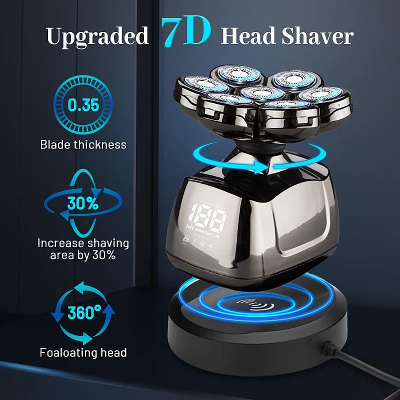 Head and Body Shaver - Waterproof & LED