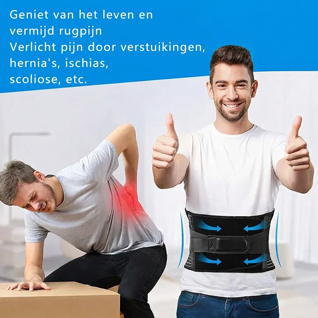Lumbar Support Belt | 360° Back Stabilization