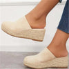 Retro Chic Wedge Sandals - Vera
