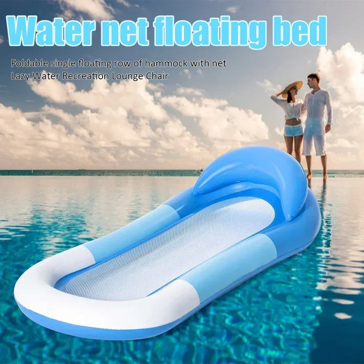 Luxury Inflatable Water Hammock - Comfortable Floating Bed for Pool and Beach