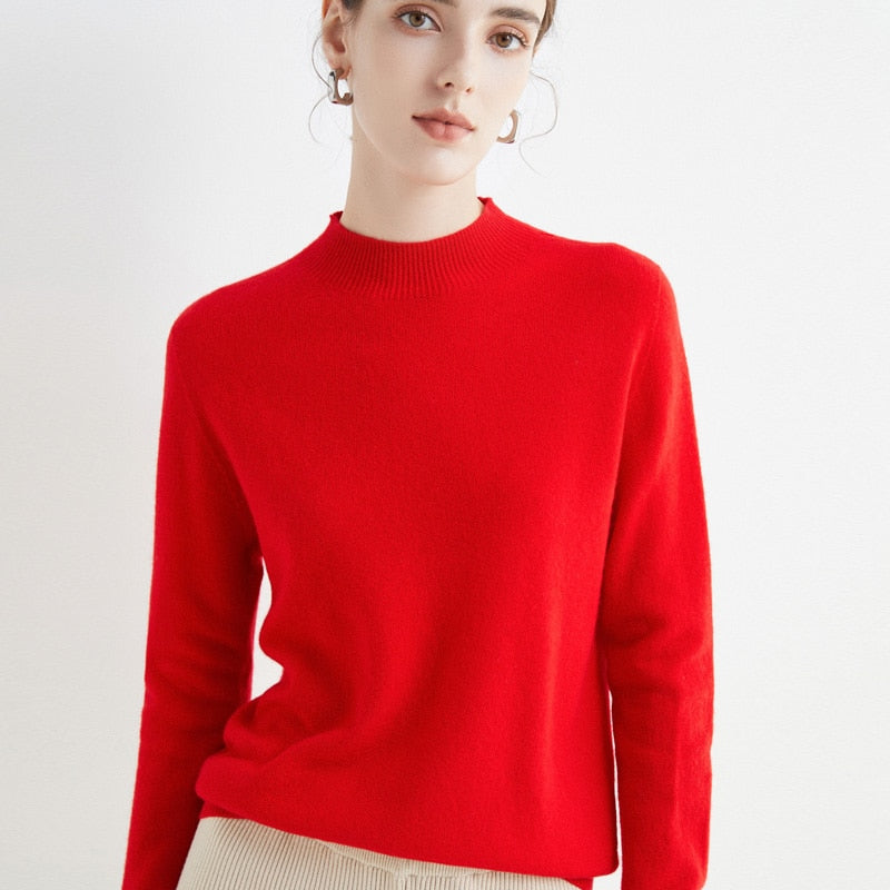 SilkThread Cashmere Sweater | Premium Lightweight Pullover for Women, Suitable for All Seasons