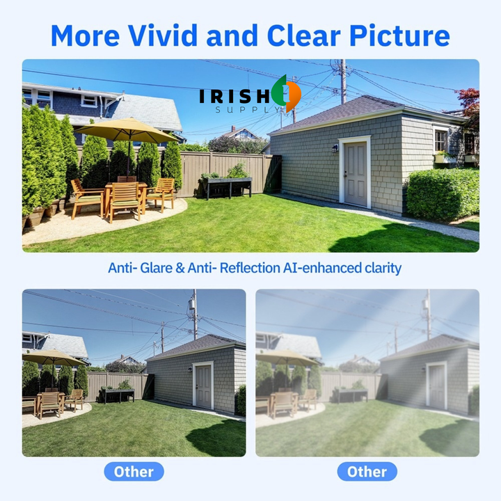 Smart AI Security Camera for Windows with Night Vision