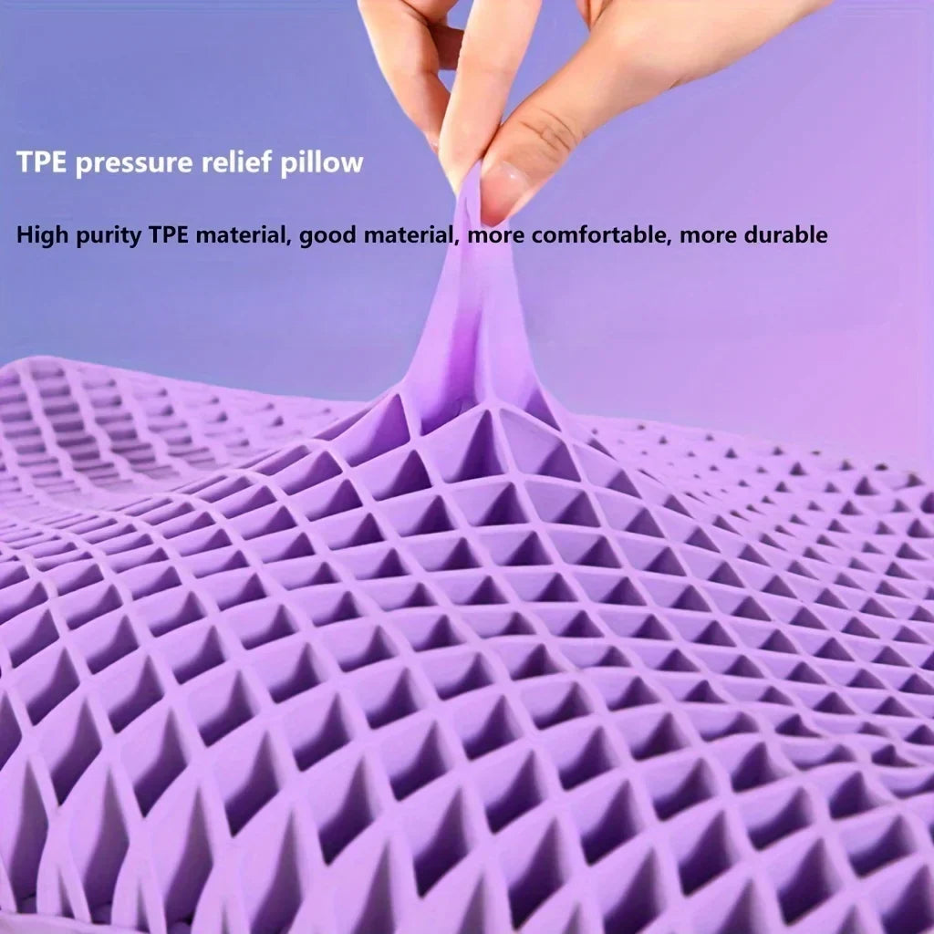 Niala Breathable TPE Cervical Pillow with Zero-Pressure Support